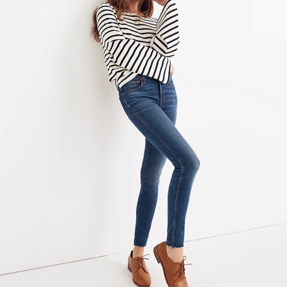 NWOT Madewell 9” Skinny Jean, Paloma Wash, 24